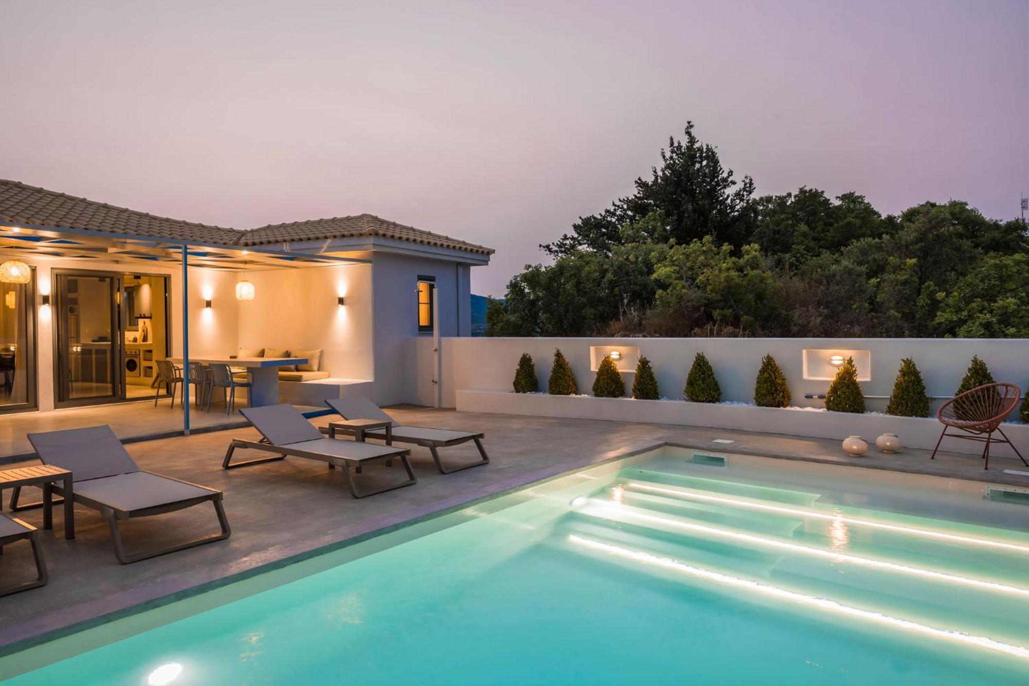 Villa Mirto - Iris Sunset Villas Lepedha Exterior photo