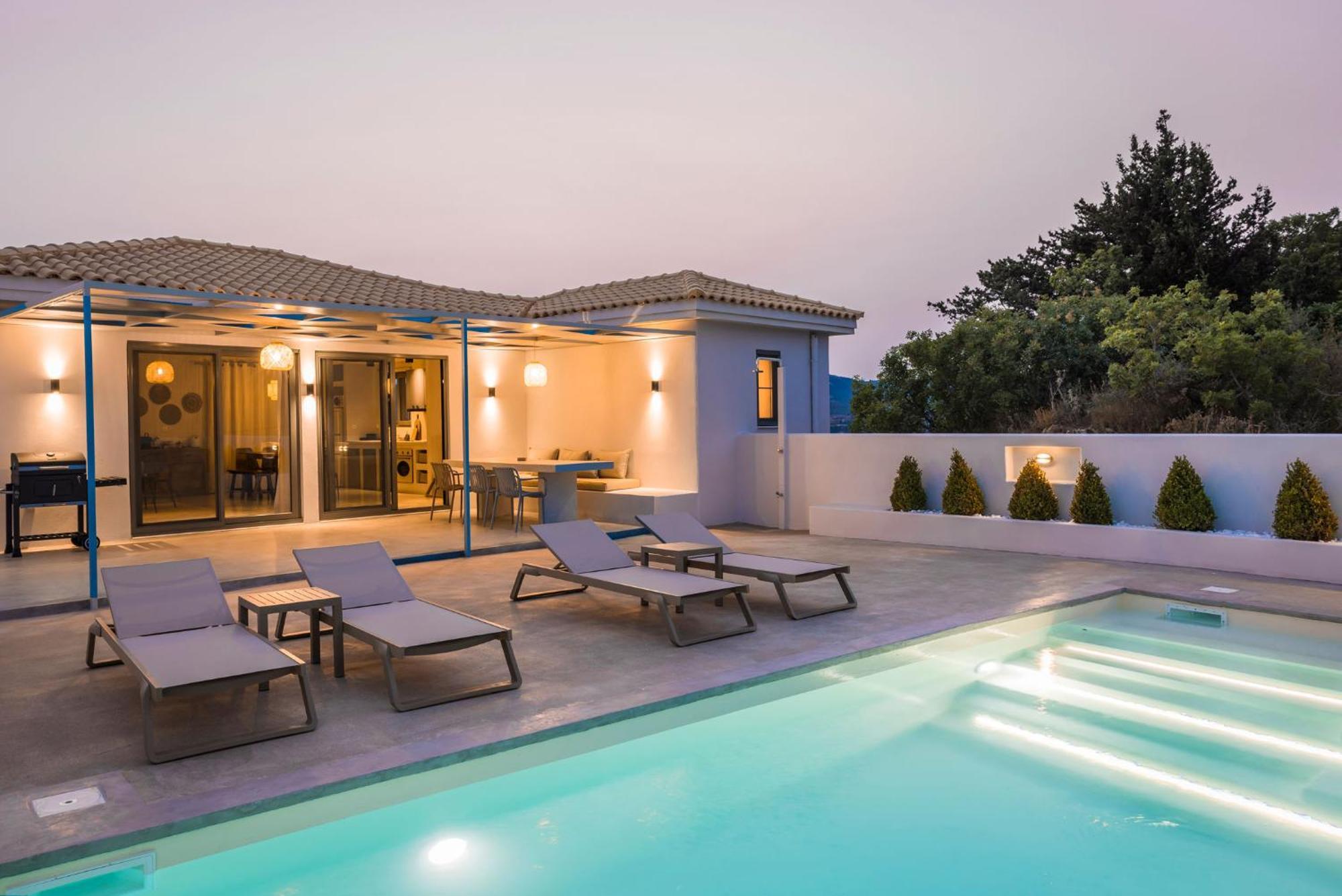 Villa Mirto - Iris Sunset Villas Lepedha Exterior photo